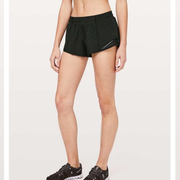 Lululemon Hotty Hot Short 14 Black - Picture 2 of 9